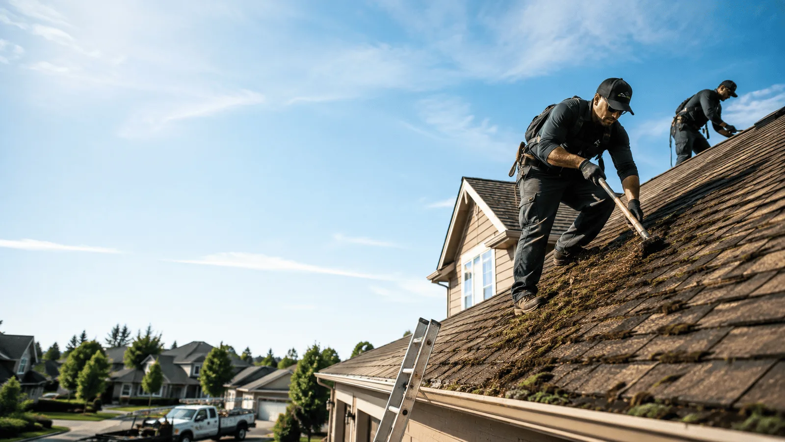 Roof Moss Removal in Harbor City, CA near me